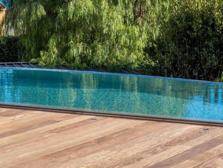 Superbe Appartement, Piscine, Vue Mer Et Montagnes Antibes Exteriör bild